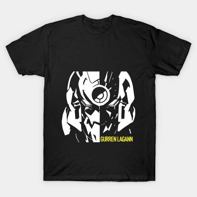 Gurren Lagann T-Shirt by onzaqi